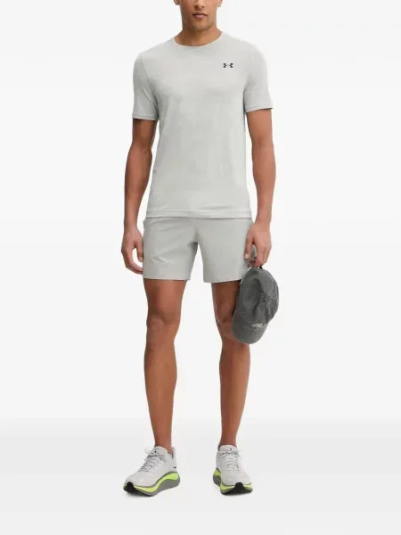 Scurt tricou Under Armour cu imagine gri