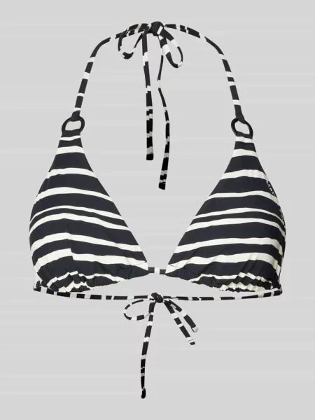 Top bikini o trójkątnym kształcie w Marc O'polo czarny
