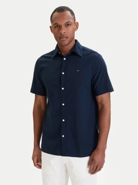 Tommy Jeans Πουκάμισο Σκούρο μπλε
