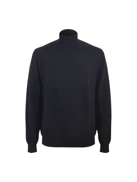 Sweter Paolo Pecora wełniany czarny