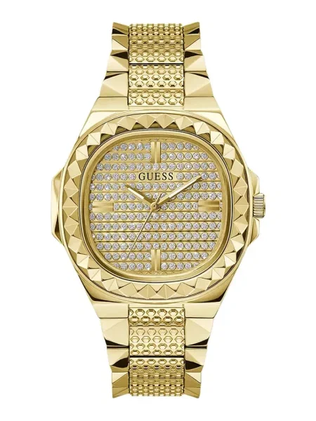 Guess zegarek Rebel złoty