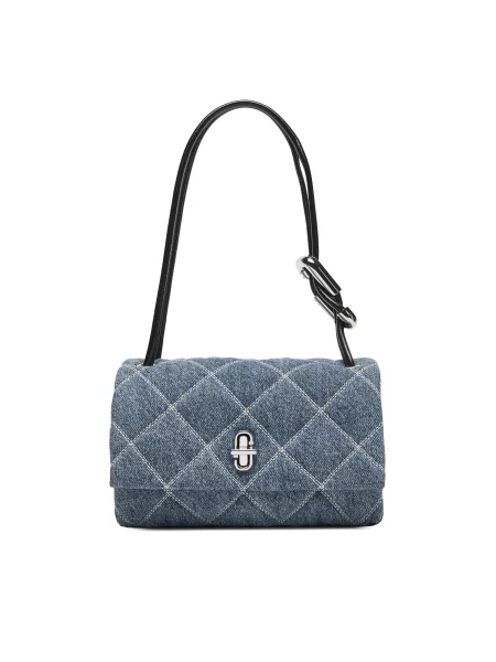 Сумка Marc Jacobs The Quilted Denim Mini Голубий