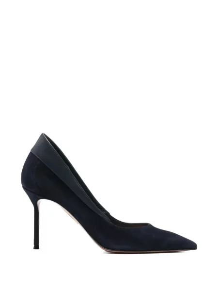 Pantofi cu toc Aquazzura albastru