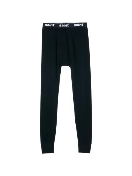 Termic pantaloni Saint Mxxxxxx cu autograf negru