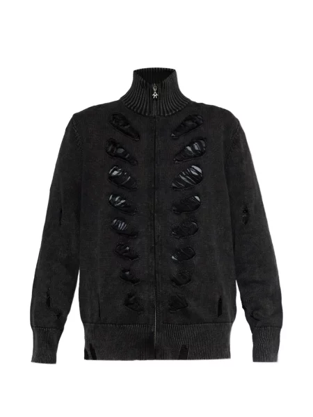 Cardigan Avavav zdrențuiți negru