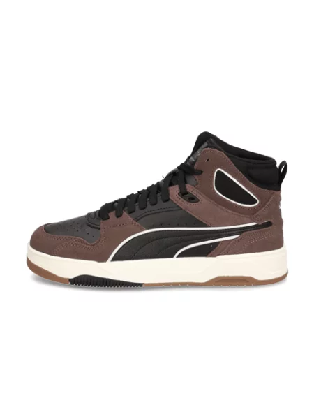 Puma kotníčkové tenisky hnědé
