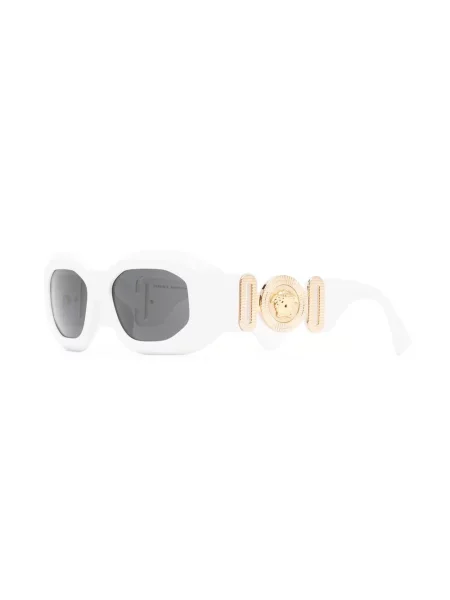 Saulės akiniai Versace Eyewear balta
