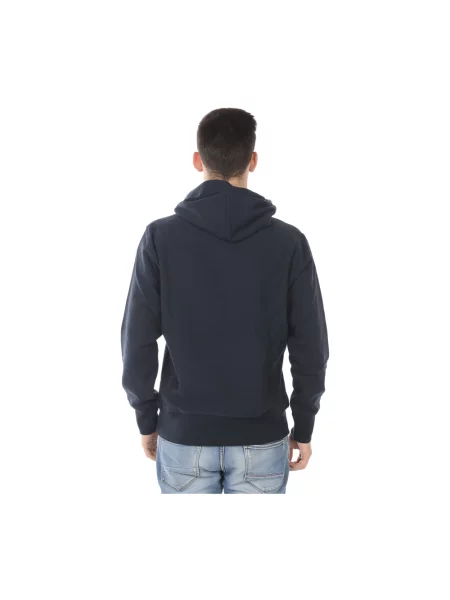 Bluza z kapturem Champion z logo niebieska