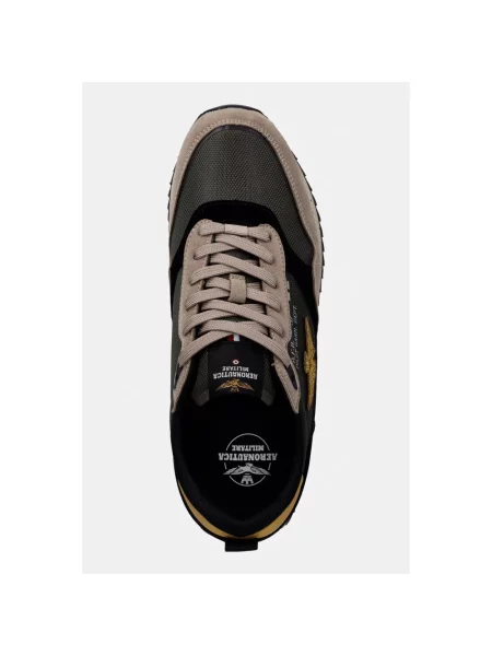 Aeronautica Militare Sneakersy Kolorowy zielone