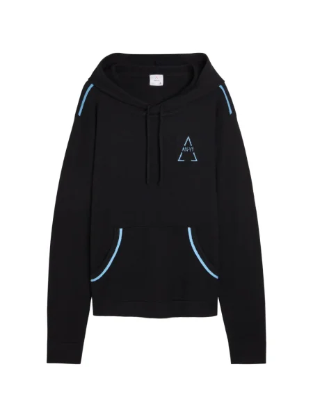 Hanorac cu glugă An-y1 negru