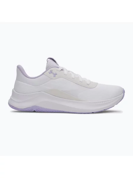 Дамски обувки за тренировка Under Armour Aurora 3 white/white/purple crest бяло