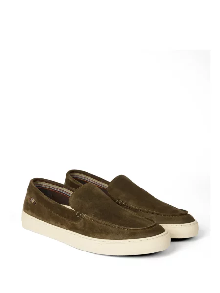 Pantofi loafer Paul Smith din piele maro