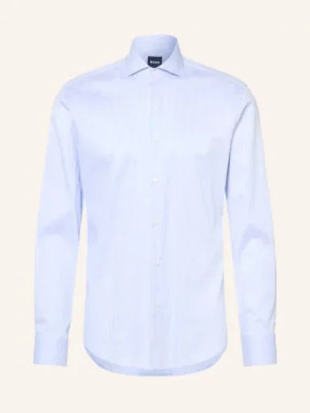 Boss Koszula Joe Regular Fit blau biała