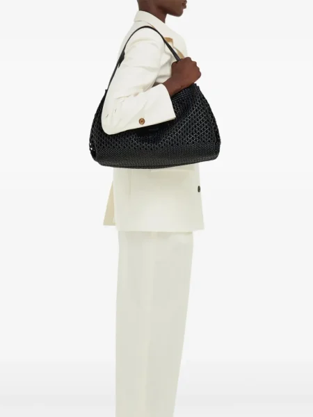 Geanta de piele Ferragamo din piele mari negru