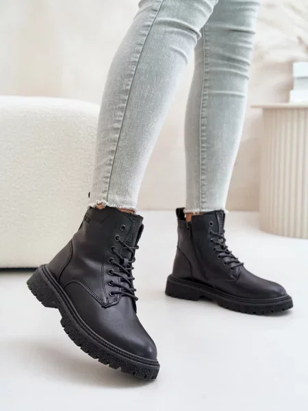 Čevlji do gležnjev Big Star Shoes črna