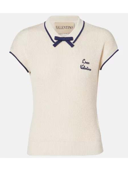 Pulover Valentino alb