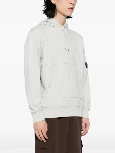 Hanorac cu glugă C.p. Company din fleece gri