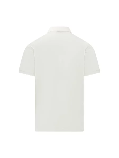 Koszulka polo Emporio Armani biała