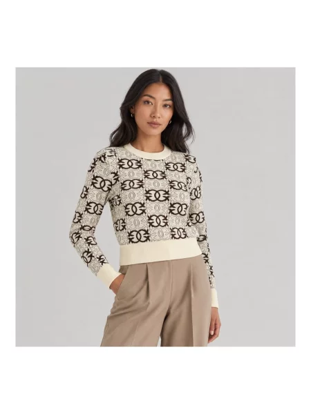 Pulover Pinko alb