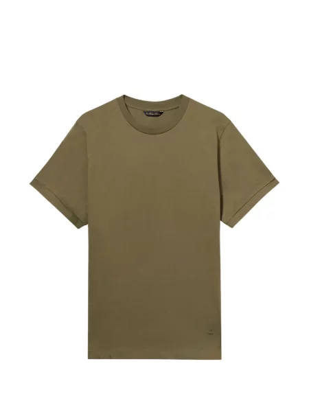 Tricou Brooks Brothers cu broderie verde