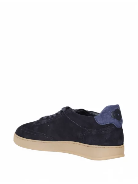 Sneakerși Soldini80 din piele de căprioară albastru