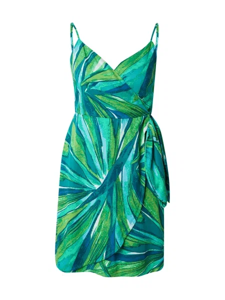 ONLY Rochie de vară ONLALMA turcoaz / verde / verde petrol alb