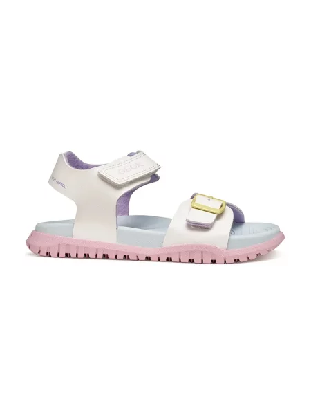 Geox sandály SANDAL FUSBETTO bílé