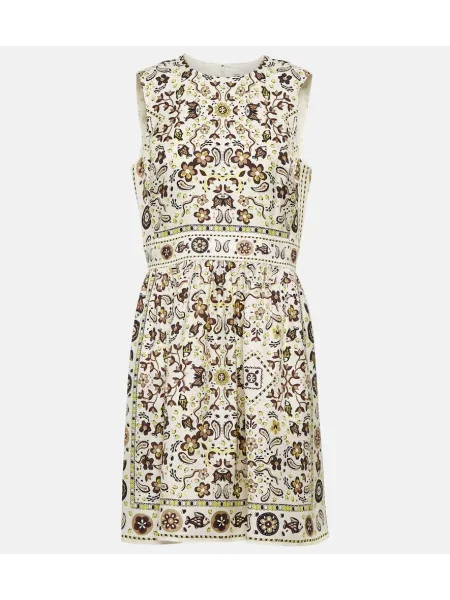 Rochie Tory Burch de mătase cu imagine