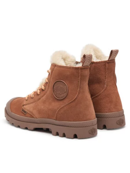 Palladium Pohodni čevlji Pampa Hi Wl Hivr rjava