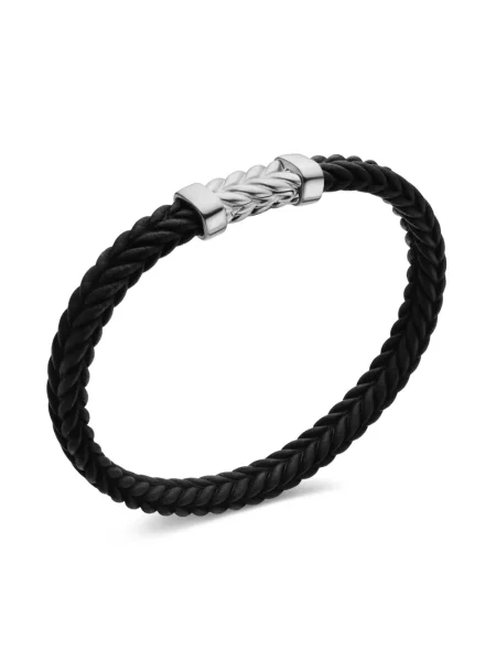 Brăţară David Yurman argintiu