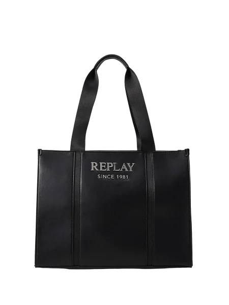 Torbica Replay crna