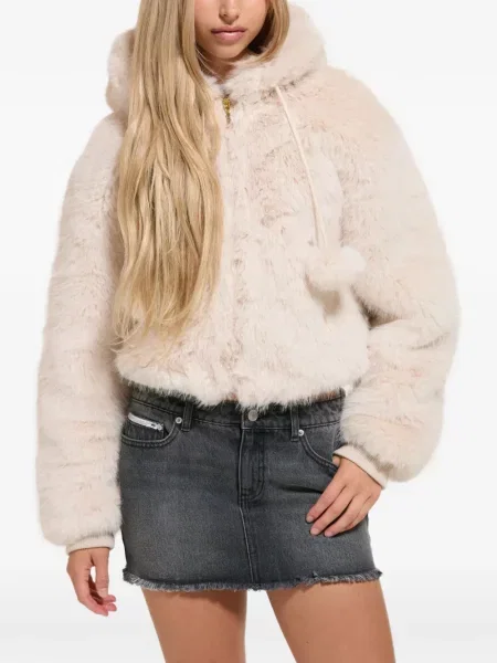 Geacă Juicy Couture cu glugă cu blană