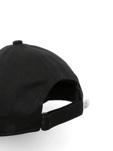 Czapka z daszkiem dziecięca Moncler Enfant czarna