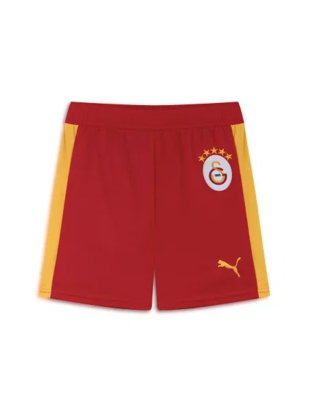 PUMA Młodzieżowe szorty Galatasaray SK T7 Odzież czerwony