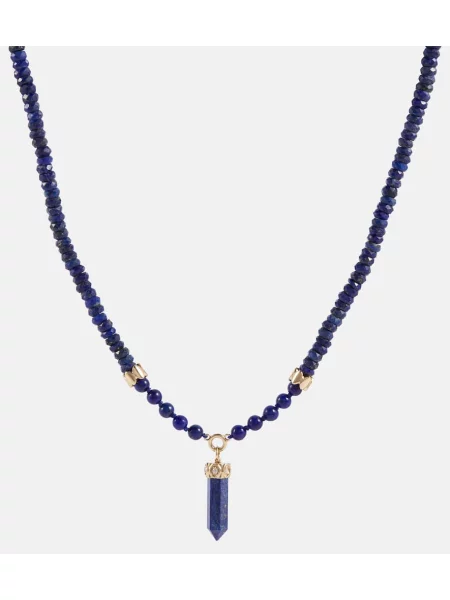 Ogrlica Sydney Evan kroglice modra