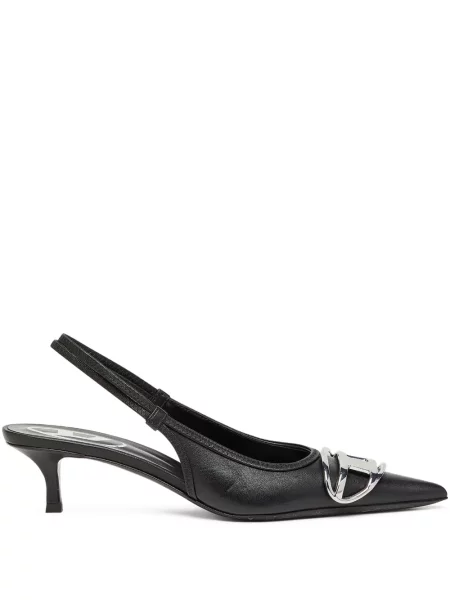 Pantofi cu toc Diesel negru