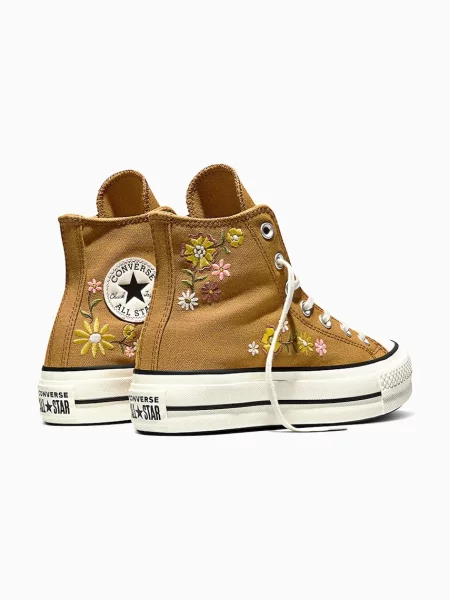 Converse Chuck Taylor All Star Lift női tornacipők narancsszínű
