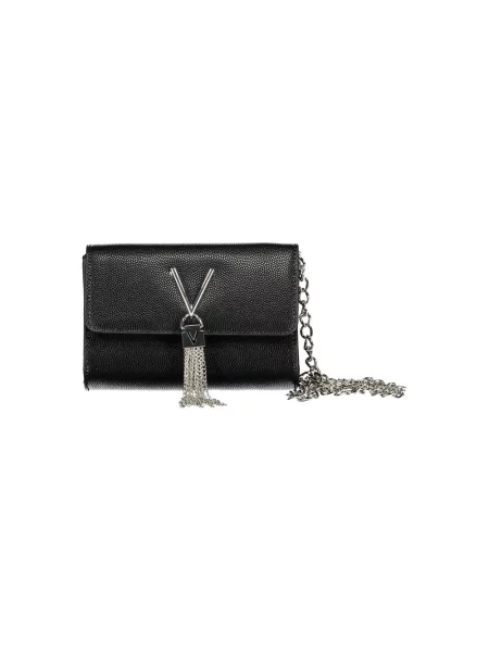 Torebka crossbody Valentino ze skóry ekologicznej czarna