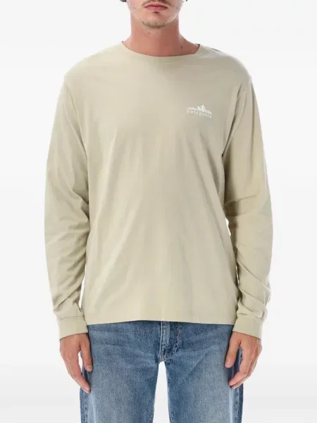 Lung tricou Patagonia cu imagine