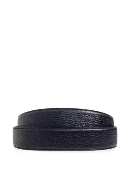 Cu centură reversibil curea Ferragamo din piele albastru