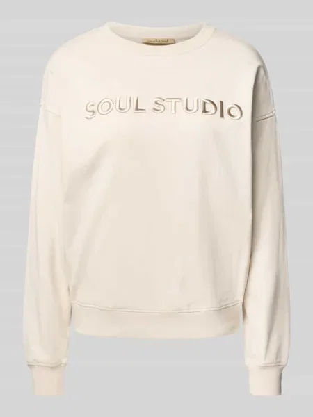 Bluza z wyhaftowanym napisem model ‘SOUL STUDIO’ Smith And Soul