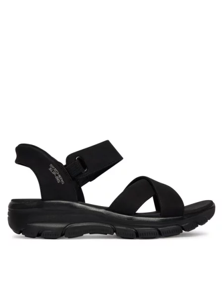 Skechers Sandali črna