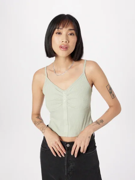 ABOUT YOU Top Avena mentă verde