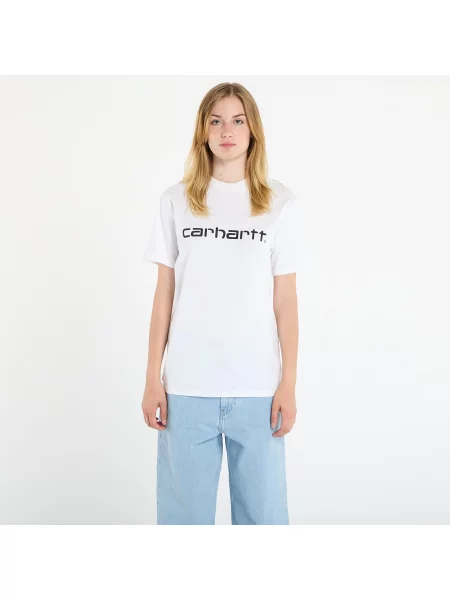 Carhartt WIP Tričko čierna biela