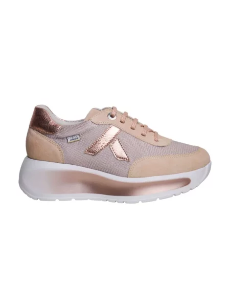 Sneakersy Callaghan skórzane różowe