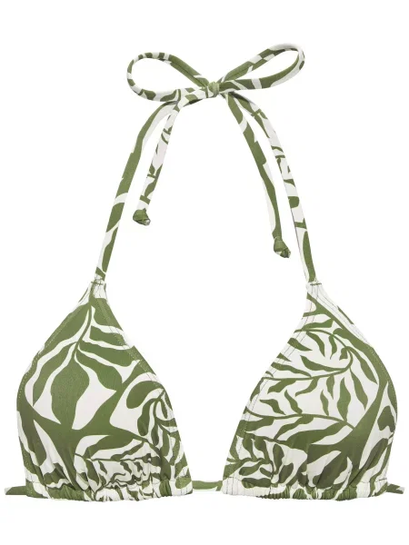 BUFFALO Sutien costum de baie oliv alb