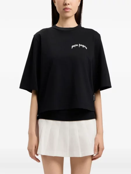 Cropp tricou Palm Angels cu imagine negru