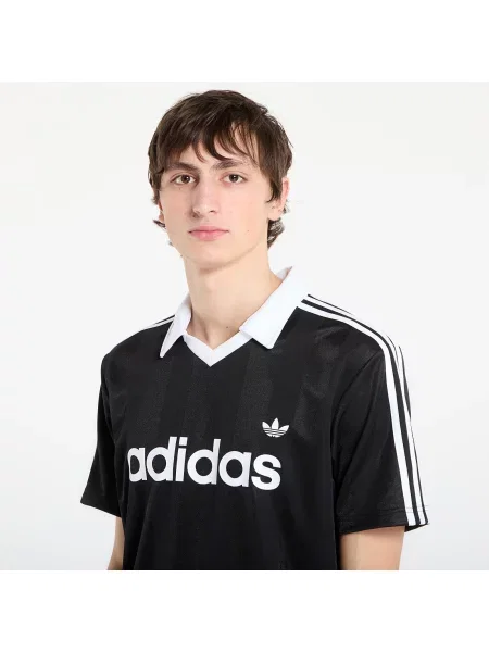 Tricou Adidas Originals din jerseu negru