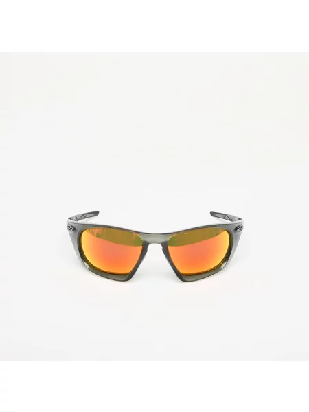 Okulary Oakley Lateralis Matte Olive Ink z soczewkami Prizm Ruby zielone