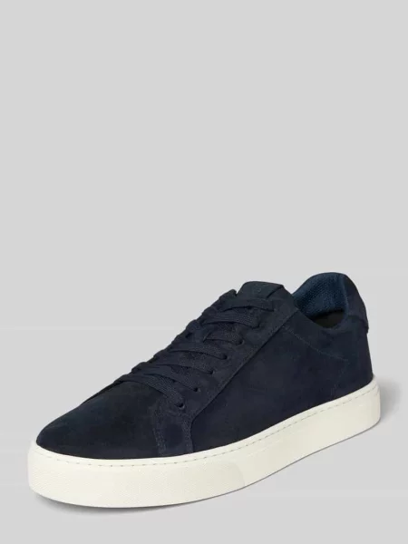 Sneakersy z naturalnej skóry model AGAR 3' Marc O'polo granatowe